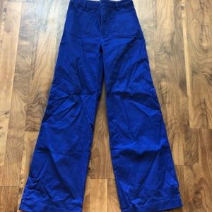 Lulu’s blue flare pants